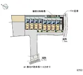 ★手数料０円★岩国市中津町２丁目　月極駐車場（LP）